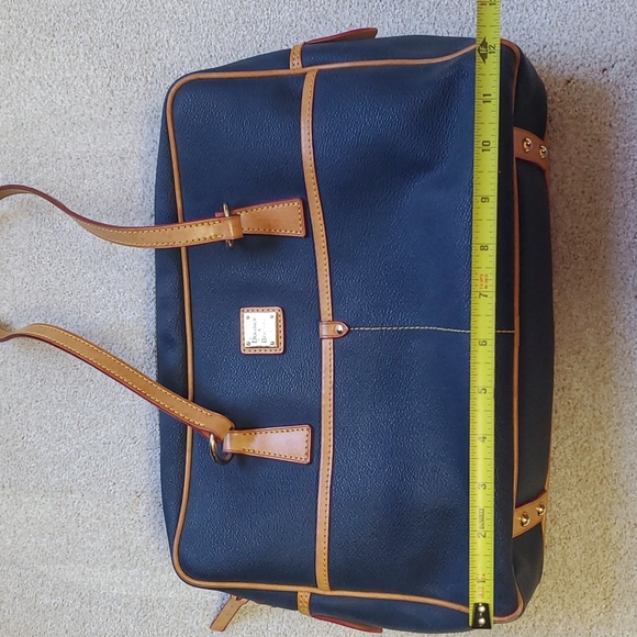 Dooney and Bourke blue pebbled leather bag - Picture 6 of 9
